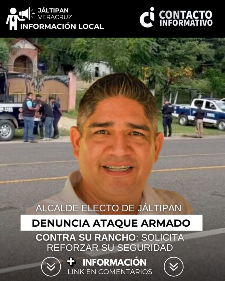(+VIDEO) Alcalde electo de Jáltipan denuncia ataque armado contra su rancho; solicita reforzar su seguridad