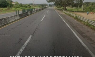 Joven de 19 años pierde la vida al ser arrollado en la autopista Nuevo Teapa–Cosoleacaque, frente a la colonia Veracruz