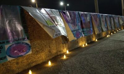 *Marchan y recuerdan a sus desaparecidos en Coatzacoalcos. Los familiares colocaron veladoras y fichas de búsqueda*