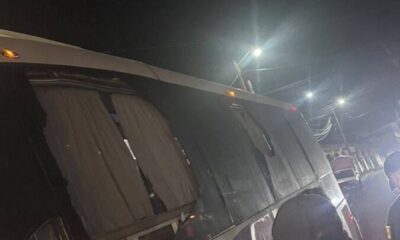 *Reportan intento de asalto a autobús AU en la carretera federal 180 entre Tapalapan y Popotépetl*