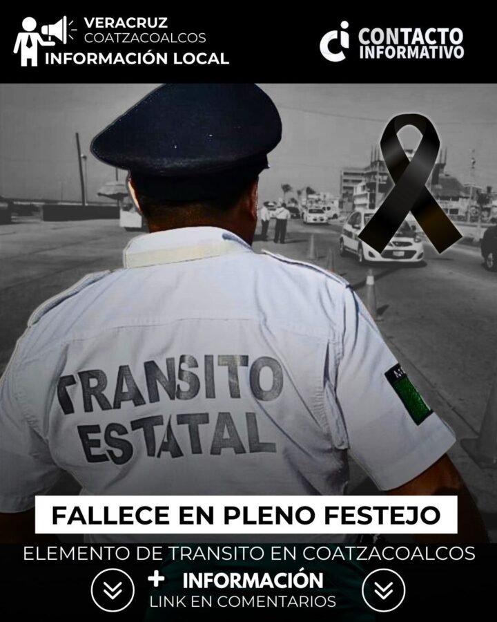 Tragedia enluta festejo de Tránsito en Coatzacoalcos