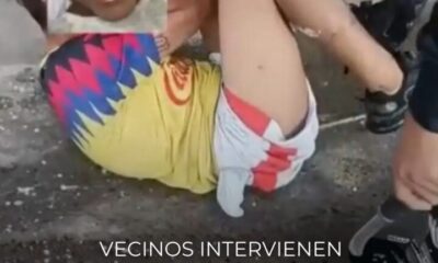 Vecinos intervienen ante un presunto intento de robo en colonia de Veracruz