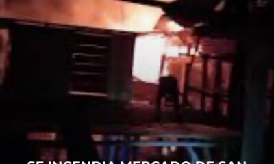 Reportan incendio en mercado de San Juan, en Chiapas, por presunta explosión de pirotecnia; esto sabemos