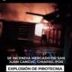Reportan incendio en mercado de San Juan, en Chiapas, por presunta explosión de pirotecnia; esto sabemos