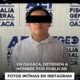 Detienen a hombre por extorsionar a mujer en Oaxaca: publicó fotos íntimas en Instagram