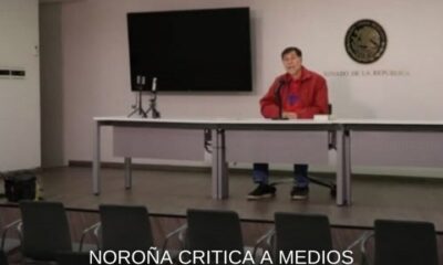 Noroña critica a medios de la CDMX por no asistir a su convocatoria: ‘Son culebras’”
