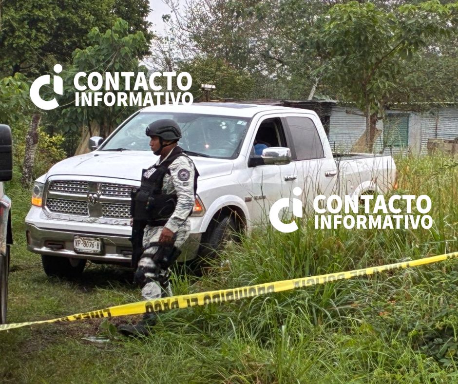 (+Video) Movilización policíaca deja camioneta asegurada tras persecución en Minatitlán y Cosoleacaque; esto es lo que sabemos