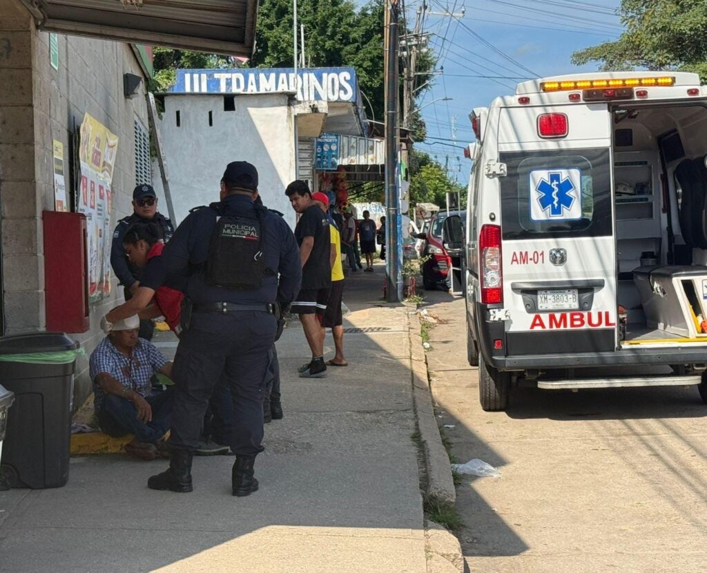 Adulto mayor resulta herido tras agresión en la Insurgentes Norte