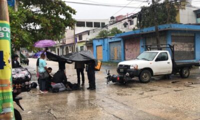 *Joven repartidor de DiDi fue arrollado por camioneta en la colonia Hernández Ochoa de Coatzacoalcos*