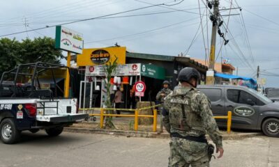 Intento de asalto en veterinaria del barrio Zapotal de Acayucan, deja una empleada herida de bala.
