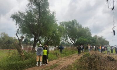 Cuerpo sin vida encontrado en el río de Loma Bonita, Texistepec durante este 1ro de enero del 2026.