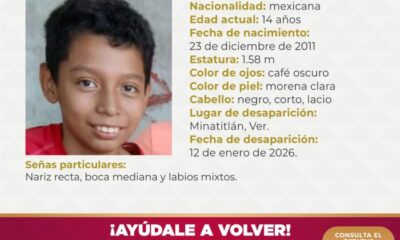 Localizan con vida a menor reportado como no localizado en Minatitlán