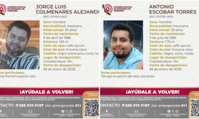 Familiares denuncian falta de avances a 72 horas de desaparición de dos personas en Cosoleacaque