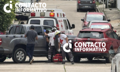 Accidente vial deja una mujer lesionada y cuantiosos daños en la colonia El Palmar
