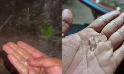 Granizo sorprende en Catemaco, Veracruz, por efectos del frente frío 27