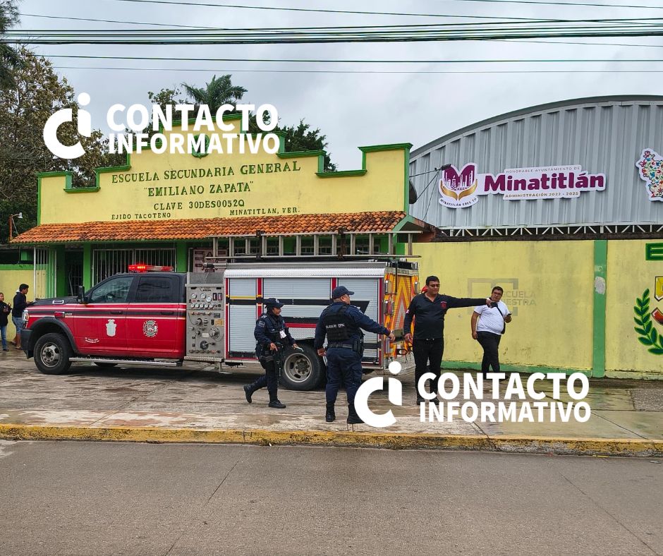(+VIDEO) Incidente con perros deja seis estudiantes lesionados en secundaria de Minatitlán