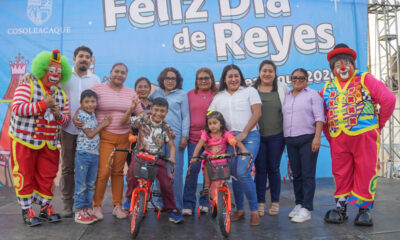 Llegan los Reyes Magos a la localidad de La Esperanza con mucha diversión