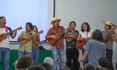 Un éxito la jornada de patrimonio etnomusicalcatalán, valenciano, balear, aragonés y el son jarocho en el municipio de Cosoleacaque.