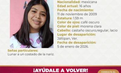 Buscan a joven desaparecida en Jáltipan, Ver.