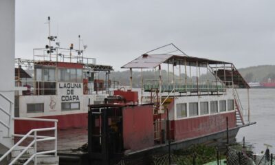 *Por Frente Frío 29 cierran el puerto de Coatzacoalcos a la navegación interior*