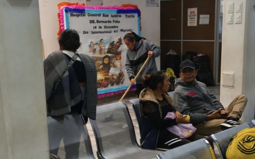 Colapso sanitario en el Hospital Bernardo Peña de San Andrés Tuxtla