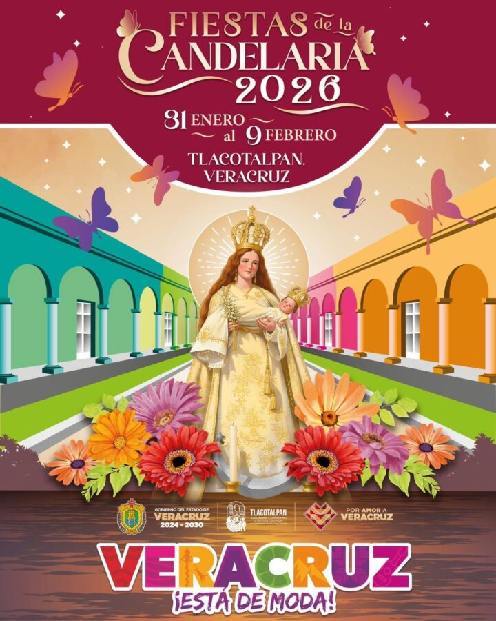 Presentan la imagen oficial de las Fiestas de La Candelaria Tlacotalpan 2026