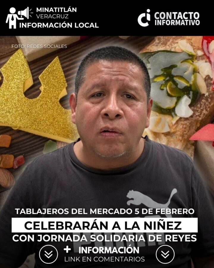Tablajeros del Mercado 5 de Febrero celebrarán a la niñez con jornada solidaria de Reyes