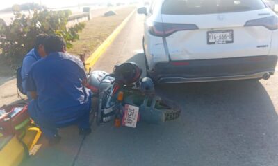 *Se registran más accidentes en moto en Coatzacoalcos, van cuatro lesionados por dichos percances en las últimas 24 horas*