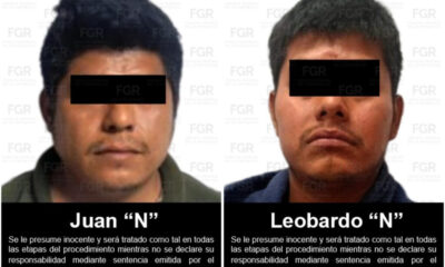 PFM CUMPLIMENTA ORDEN DE REAPREHENSIÓN CONTRA DOS PERSONAS POR PORTACIÓN DE ARMA SIN LICENCIA