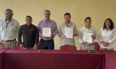 Ayuntamiento de Cosoleacaque y CECATI 72 firman convenio de colaboración