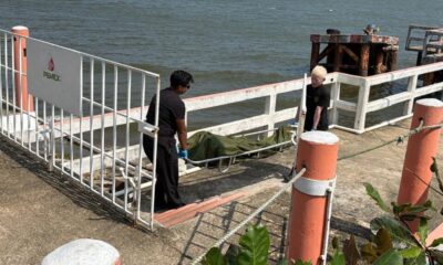 *Localizan el cuerpo de Bernabé, el chiapaneco que cayó desde el puente Coatzacoalcos I, al río Coatzacoalcos*