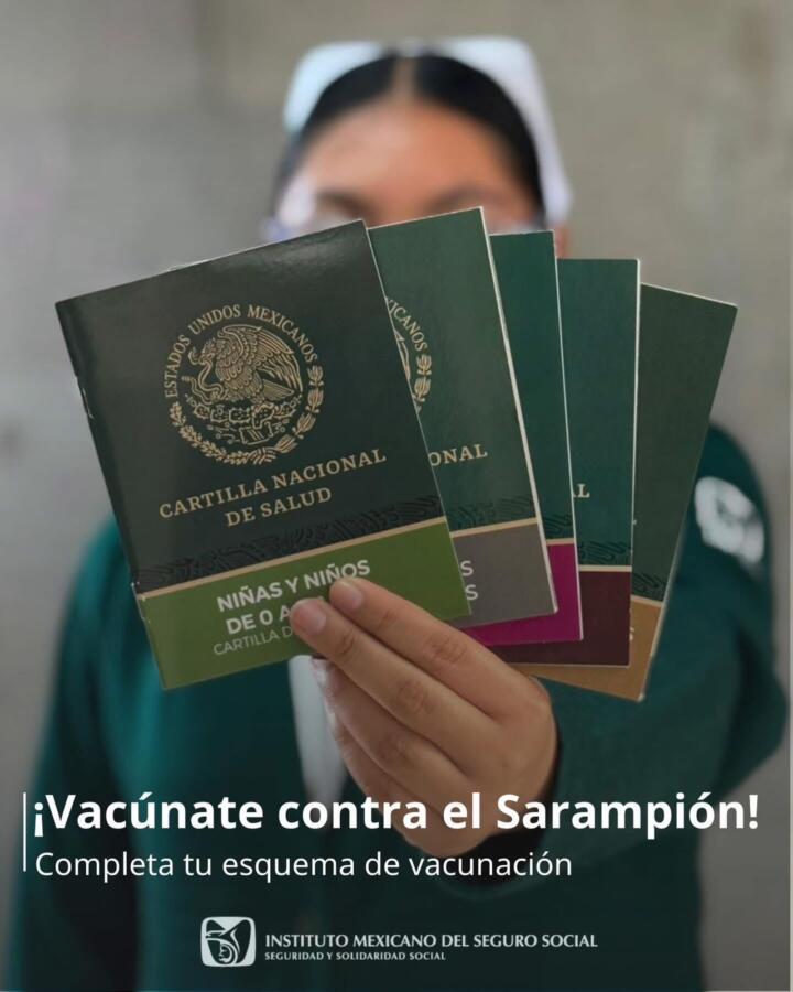 Continúa Jornada de Vacunación en puntos establecidos del IMSS Veracruz Sur