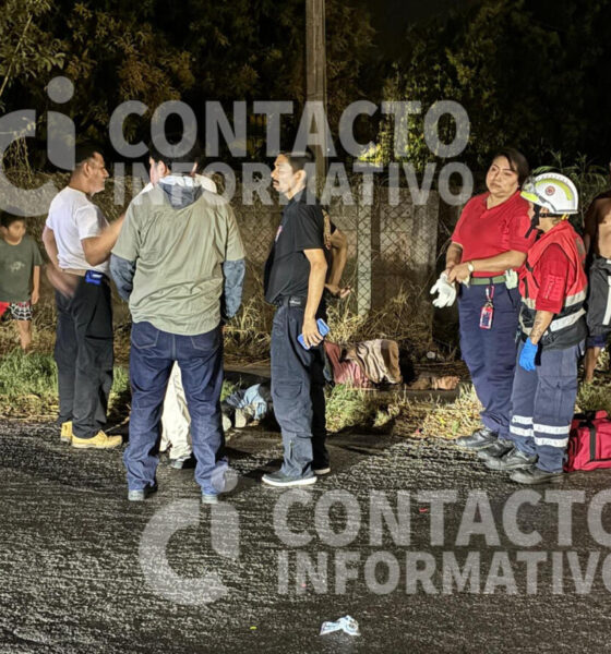 Jetta embiste a motociclista y huye; joven queda herido en la Tacoteno