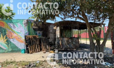 🔥 Voraz incendio reduce a cenizas estanquillo en la colonia Rosalinda