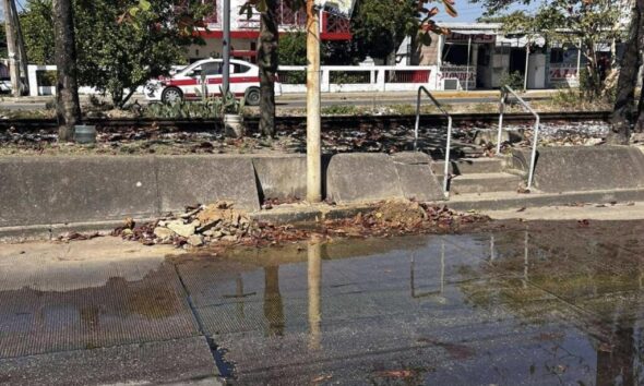 Colonia Obrera exige solución inmediata a fuga de agua