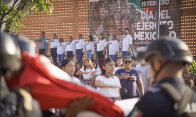 Conmemora Cosoleacaque el Día del Ejército Mexicano