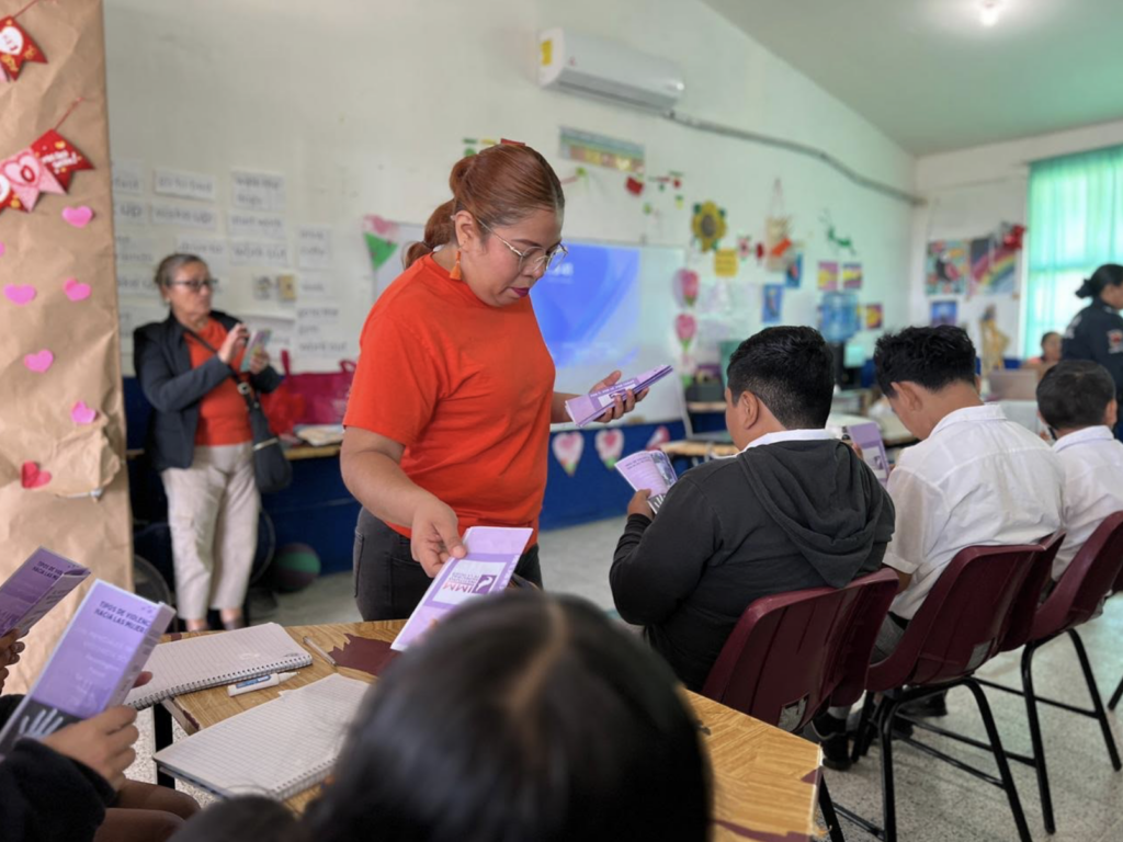 Conmemora #Cosoleacaque el Día Naranja con actividades de sensibilización estudiantil