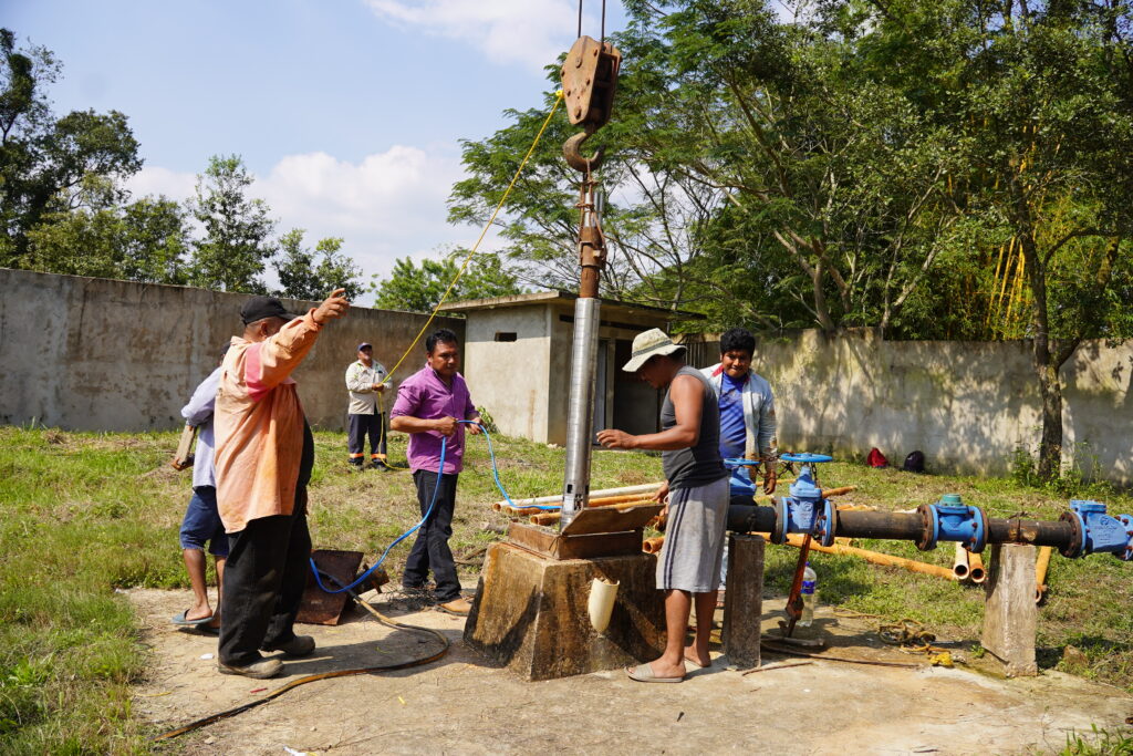 Cirilo Vázquez Parissi invierte en infraestructura para mejorar el servicio de agua potable en Cosoleacaque