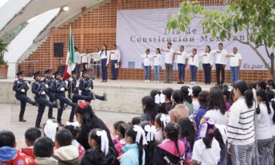 Cosoleacaque conmemora el 109 aniversario de la Promulgación de la Constitución Política Mexicana