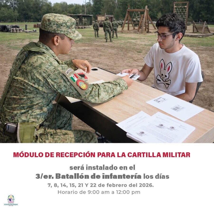 Aviso importante para los jóvenes del municipio de #Cosoleacaque