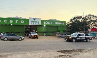 Personas someten a empleados y sustraen efectivo de negocio en Acayucan