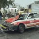 *Se estrella taxi de Nanchital contra tráiler con tanque cisterna en la carretera Coatzacoalcos – Villahermosa*