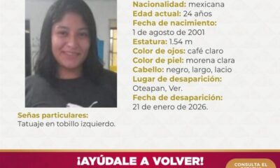 Familia busca a joven desaparecida tras ser sacada de su vivienda en Oteapan, Ver.