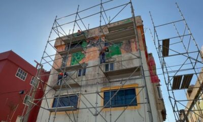 *Vecinos de Playa Sol, contentos con arranque de rehabilitación de sus edificios, llaman a participar con las autoridades de Coatzacoalcos*