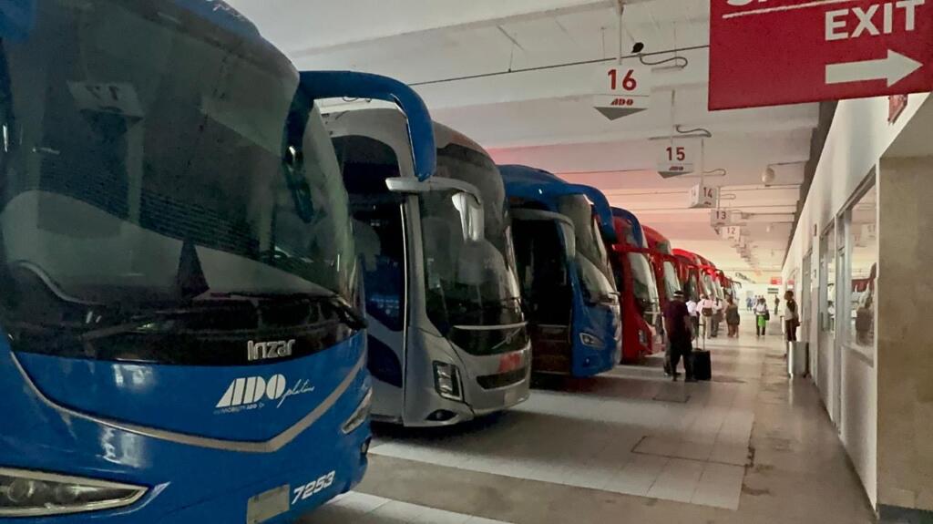 *Usuarios de la central camionera de Coatzacoalcos cancelan corridas a Oaxaca por alertamiento preventivo ante actos violentos en el Istmo de Tehuantepec*