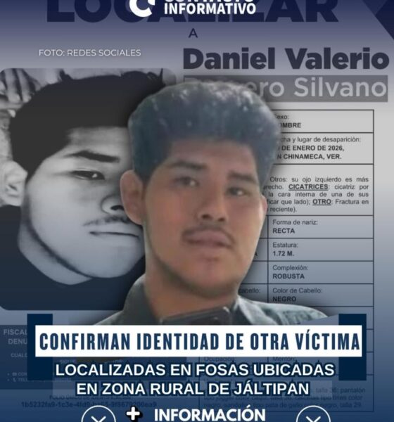 Confirman identidad de otra víctima localizadas en fosas ubicadas en zona rural de Jáltipan