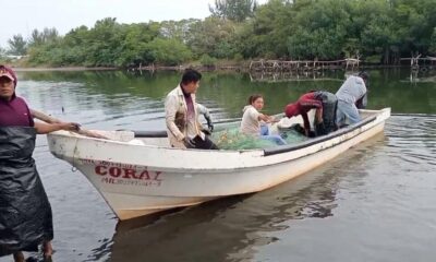Pemex descarta derrame en playas del sur de Veracruz; pescadores insisten en las afectaciones