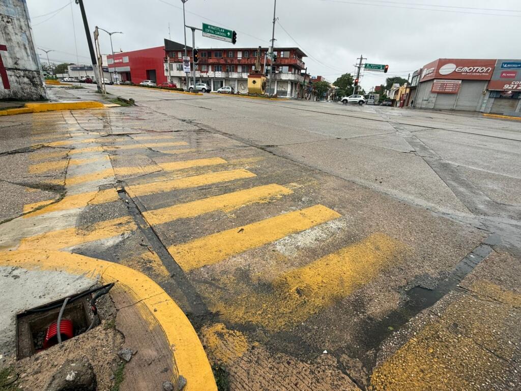 *Vuelven a vandalizar semáforos de Coatzacoalcos*