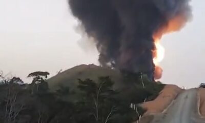 Pemex asegura que incendio de pozo petrolero en Las Choapas no afecta a la población y zonas agrícolas