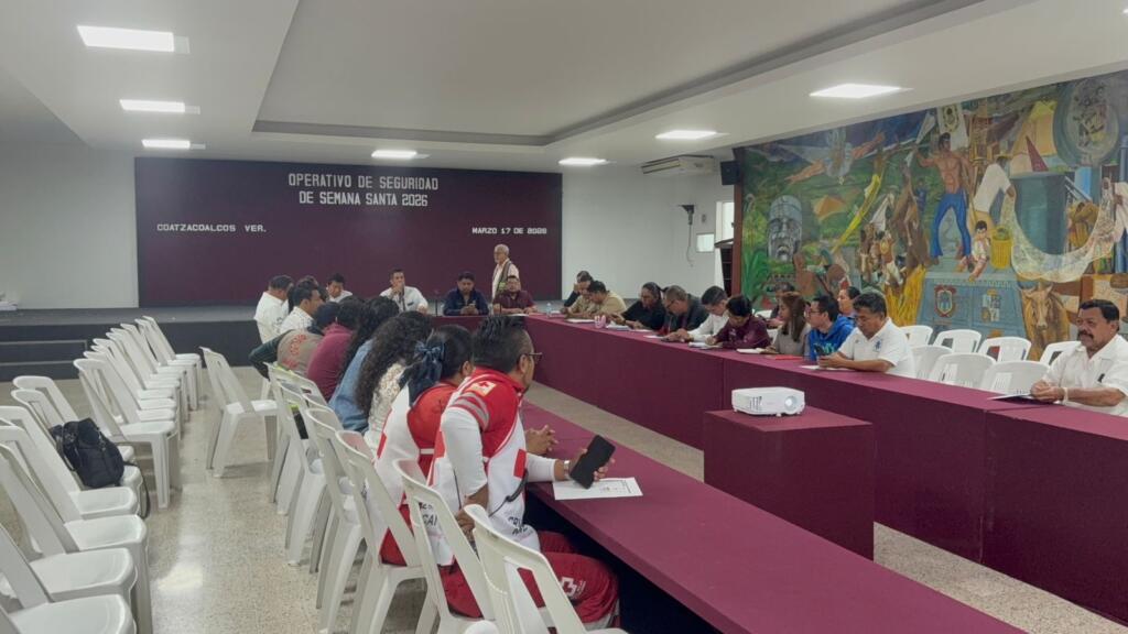 Se preparan autoridades para el operativo Semana Santa 2026